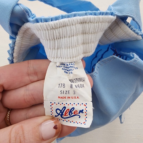 Vintage Fisherman Embroidered Romper 2t - Picture 5 of 5